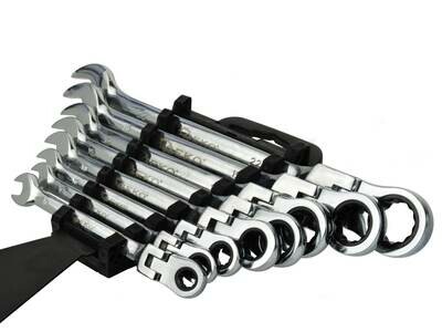 8 tlg Satz Ringrätschenschlüssel 8-22 mm