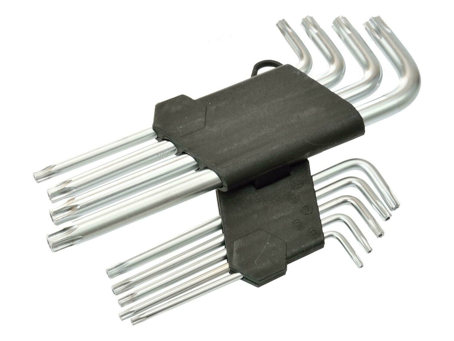 Satz Torxschlüssel T10-T50 / 190mm