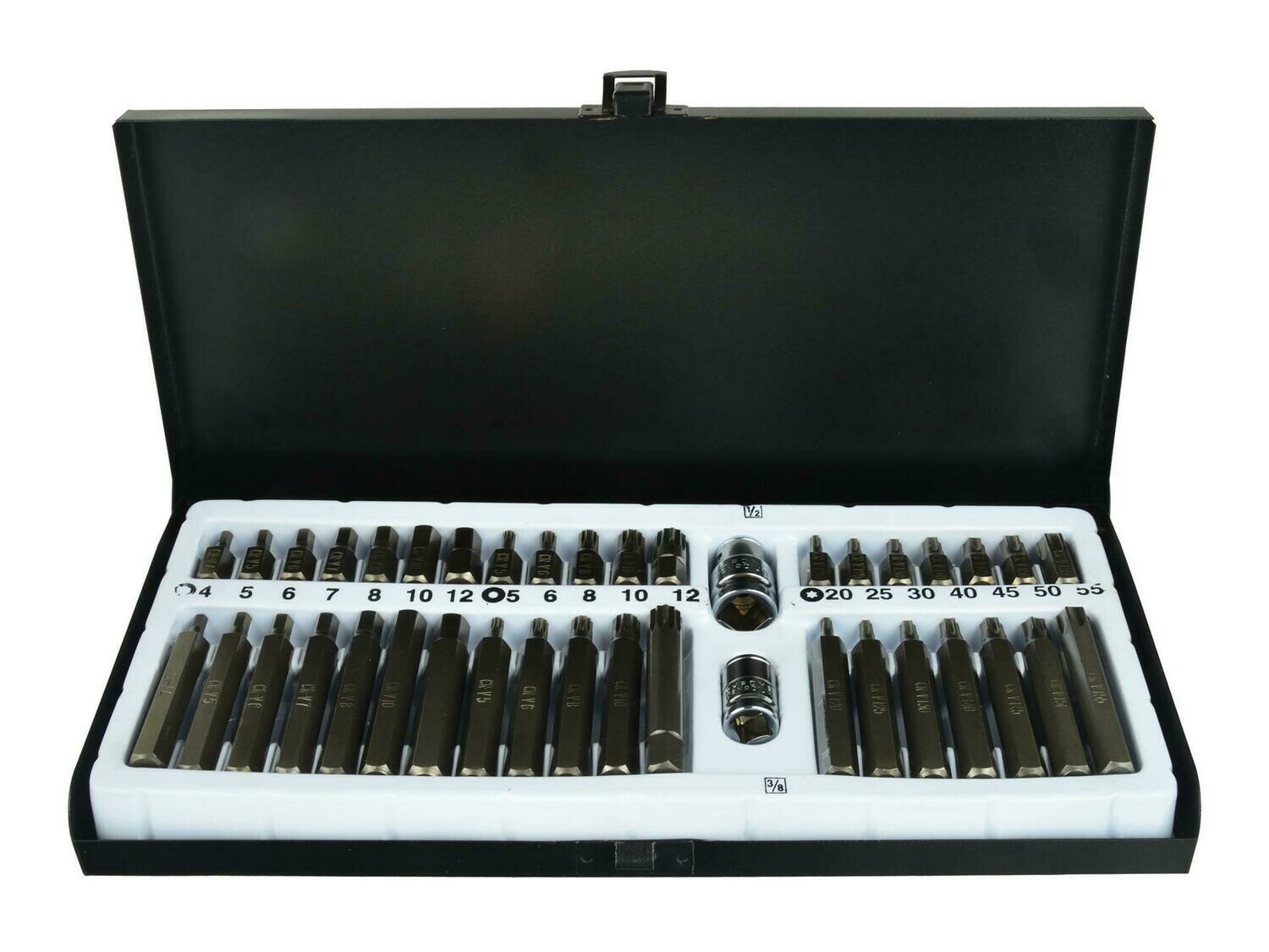 Satz Torxschlüssel CRV 40el. Metallbox (10)