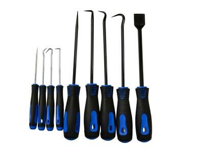 9-tlg. Spitzenhaken und Schaber Set