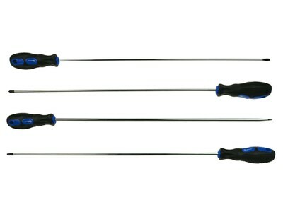 Ein Satz langer Schraubendreher 450mm 4St.