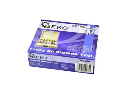 Konturfräser 12 Stk. 8 mm Schaft GEKO