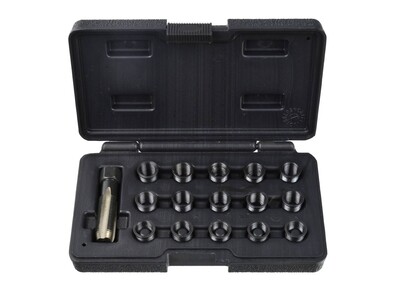 Set zur Reparatur von Gewinden und Zündkerzen 16 Stck. M14X1,25