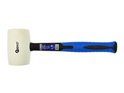 Gummihammer 850G / weiß Geko Premium Fiberglas