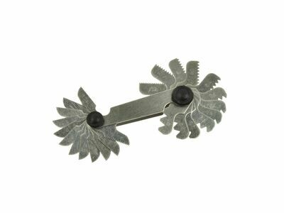 Gewindelehre - 24-teiliger Einfädler M0,25-6 mm