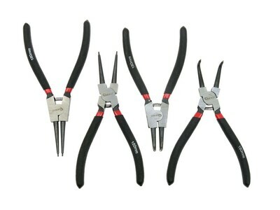 Seeger-Zange 180 mm / 7 &quot;4 Stück GEKO