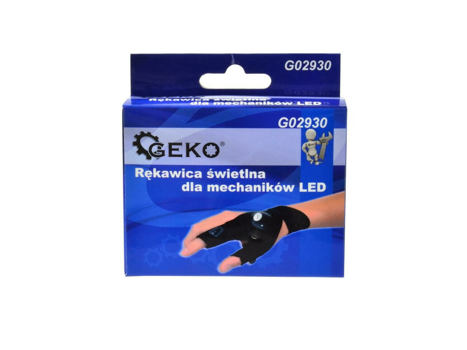 LED Mechanik Lichthandschuh