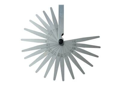 Blattlehre  Fühlerlehre mit 20 Klingen 0,05-1 mm