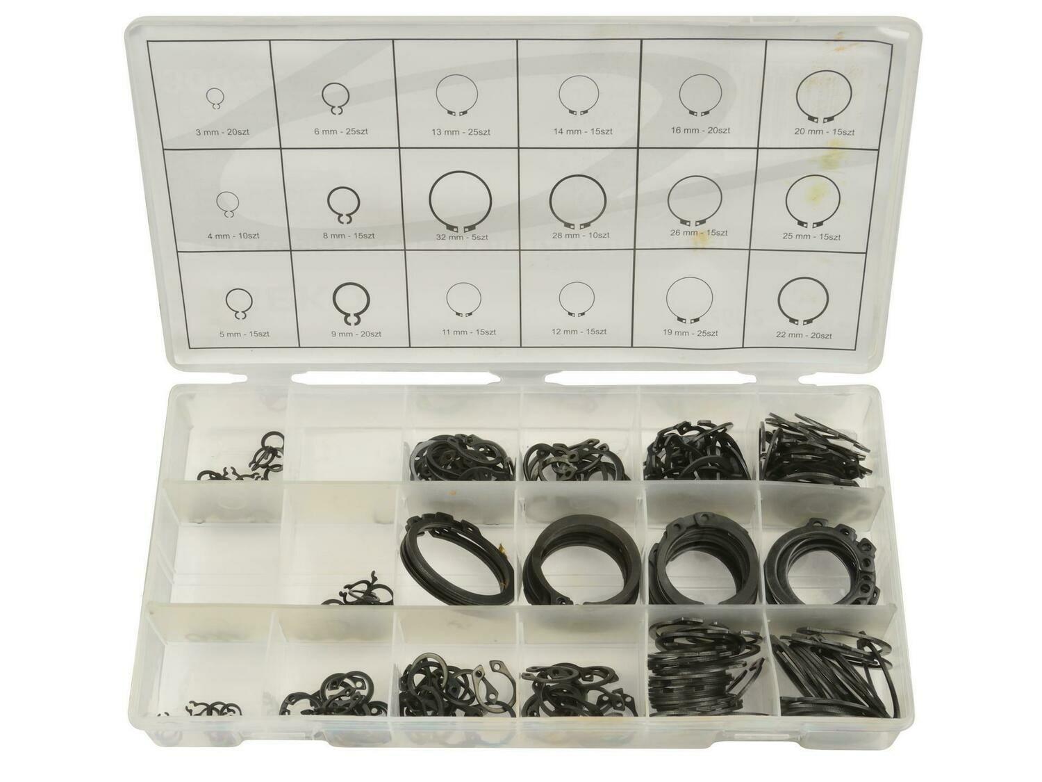 Seeger Außenring Set 300 Stück