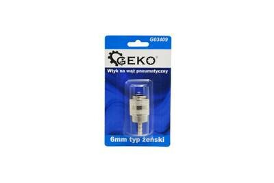 Stecker für Pneumatikschlauch 6mm weiblicher Typ (Blister)