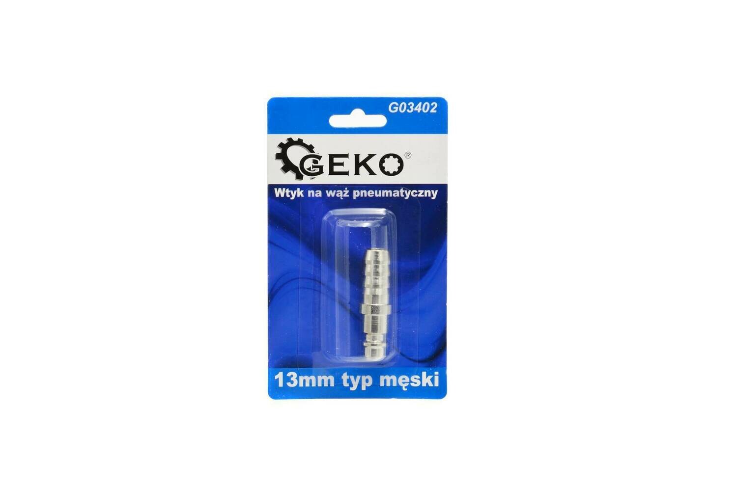 Stecker für Pneumatikschlauch 13mm Stecker (Blister)