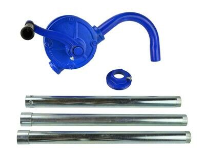 Ölpumpe, 3 Stück, manuell, Kurbel / 3,1 kg / blau / (6)