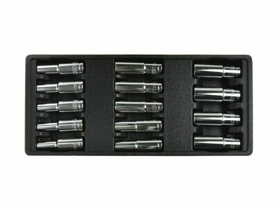 Einsatz - 1/2 &quot;langer Steckschlüsselsatz 8-21 mm CRV (5)