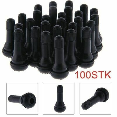100 x Gummiventile TR418 Premium