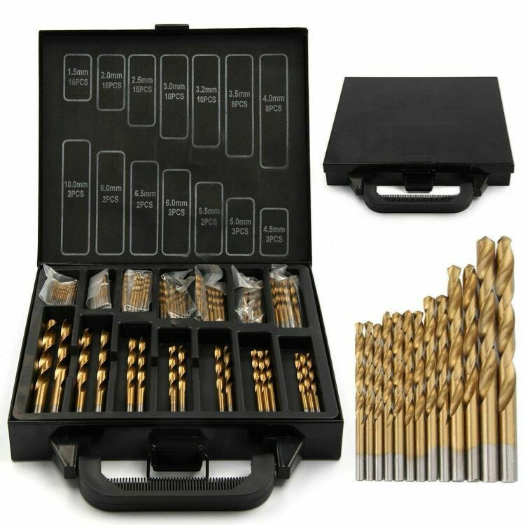 99Tlg HSS Spiralbohrer Sortiment Set