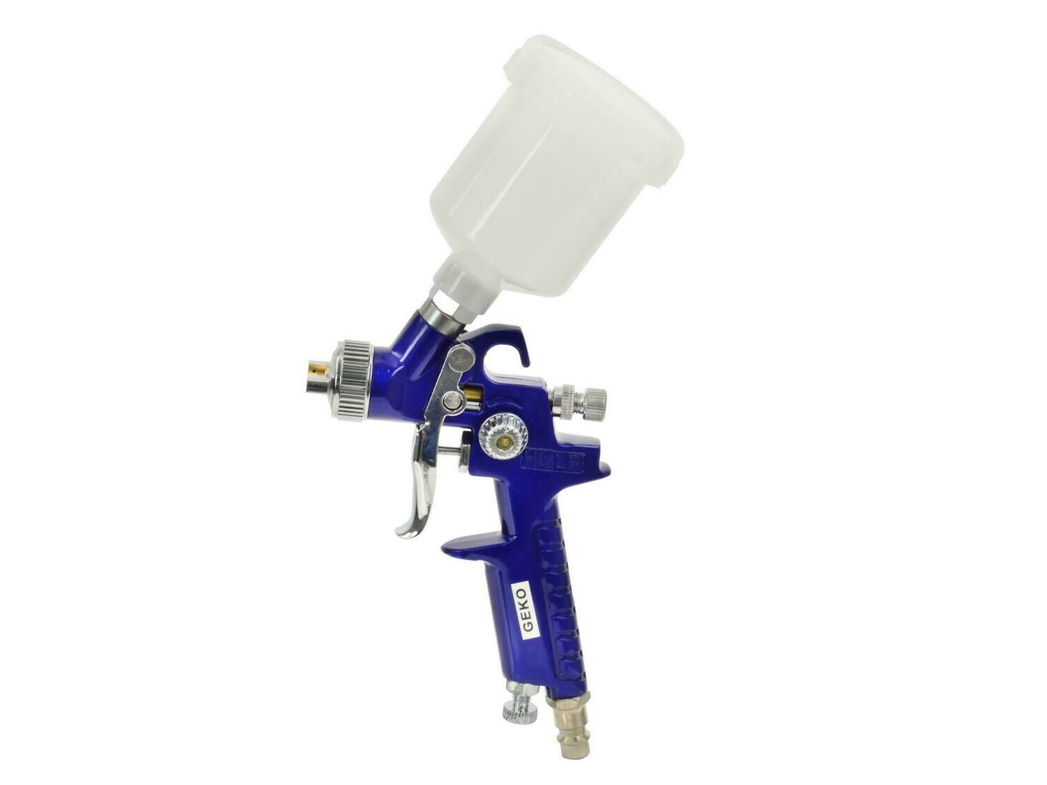 Farbspritzpistole HVLP mini 125ml 0,8mm, Kunststoff zb