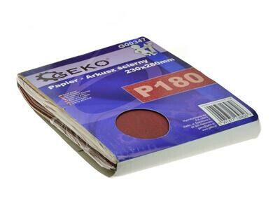 Schleifpapier 230x280mm P180 50Stk.