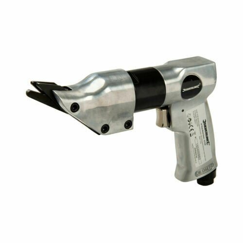 Silverline Druckluft Blechschere Pistolengriff Metallschere 1,2 Stahl 1,4mm Alu