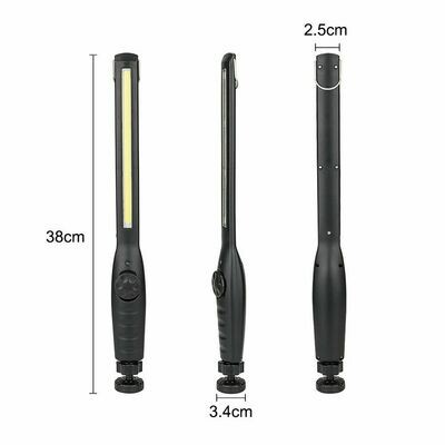 1Stk 3000mA COB LED KFZ Arbeitsleuchte Akku Werkstattlampe Handlampe Magnet