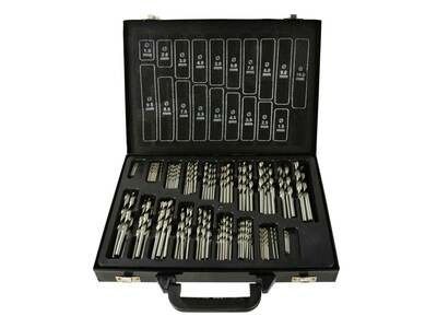 Set mit 170 HSS-Metallbohrern