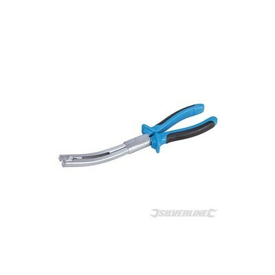 Glühkerzensteckerzange Zange Kerzenzange gebogen 200mm