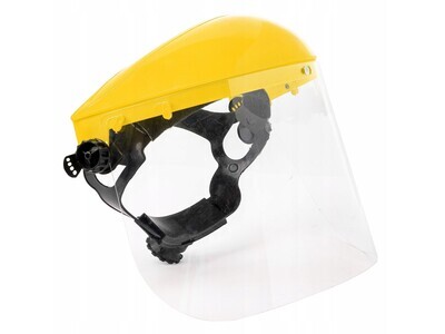 Helm Schutzmaske mit PVC-Überzug für Sensen, Sägen