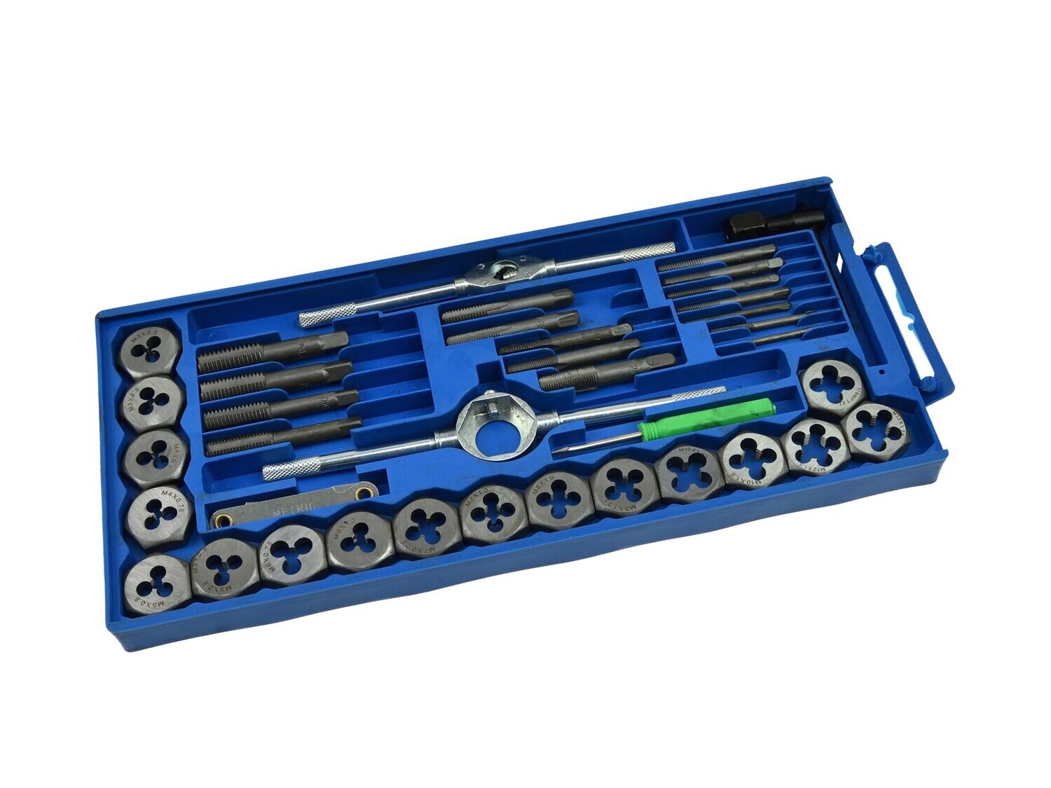 40 Tlg.  Gewindebohrer  Set