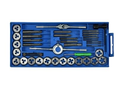 40 Tlg.  Gewindebohrer  Set