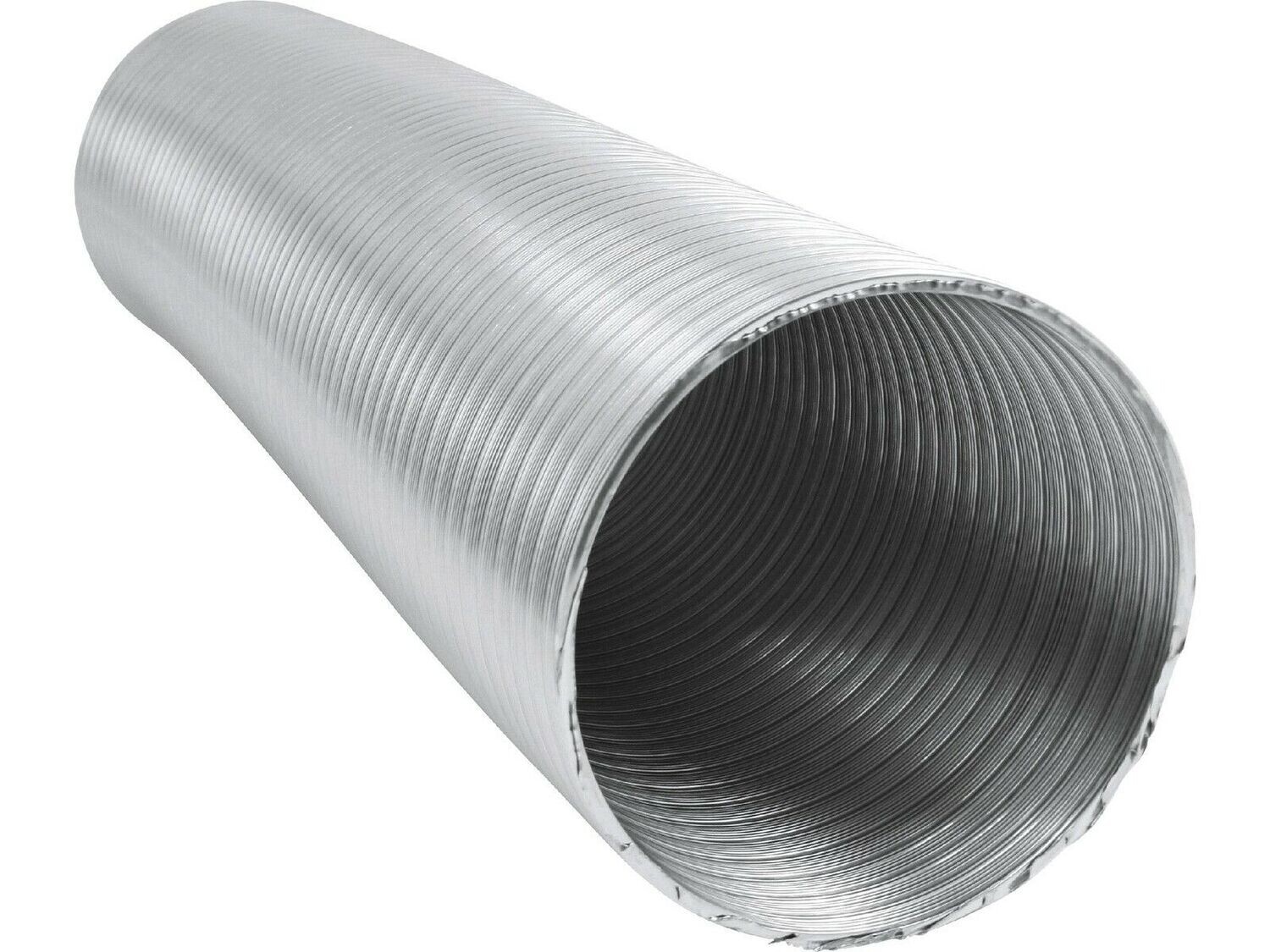 Alu Flexrohr 5m 76mm zweilagig, flexibles Aluminium Lüftungsrohr Flex Schlauch