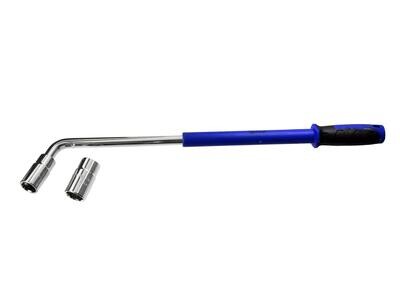 Verstärkter ausziehbarer Radschlüssel 17x19mm + 21x23mm