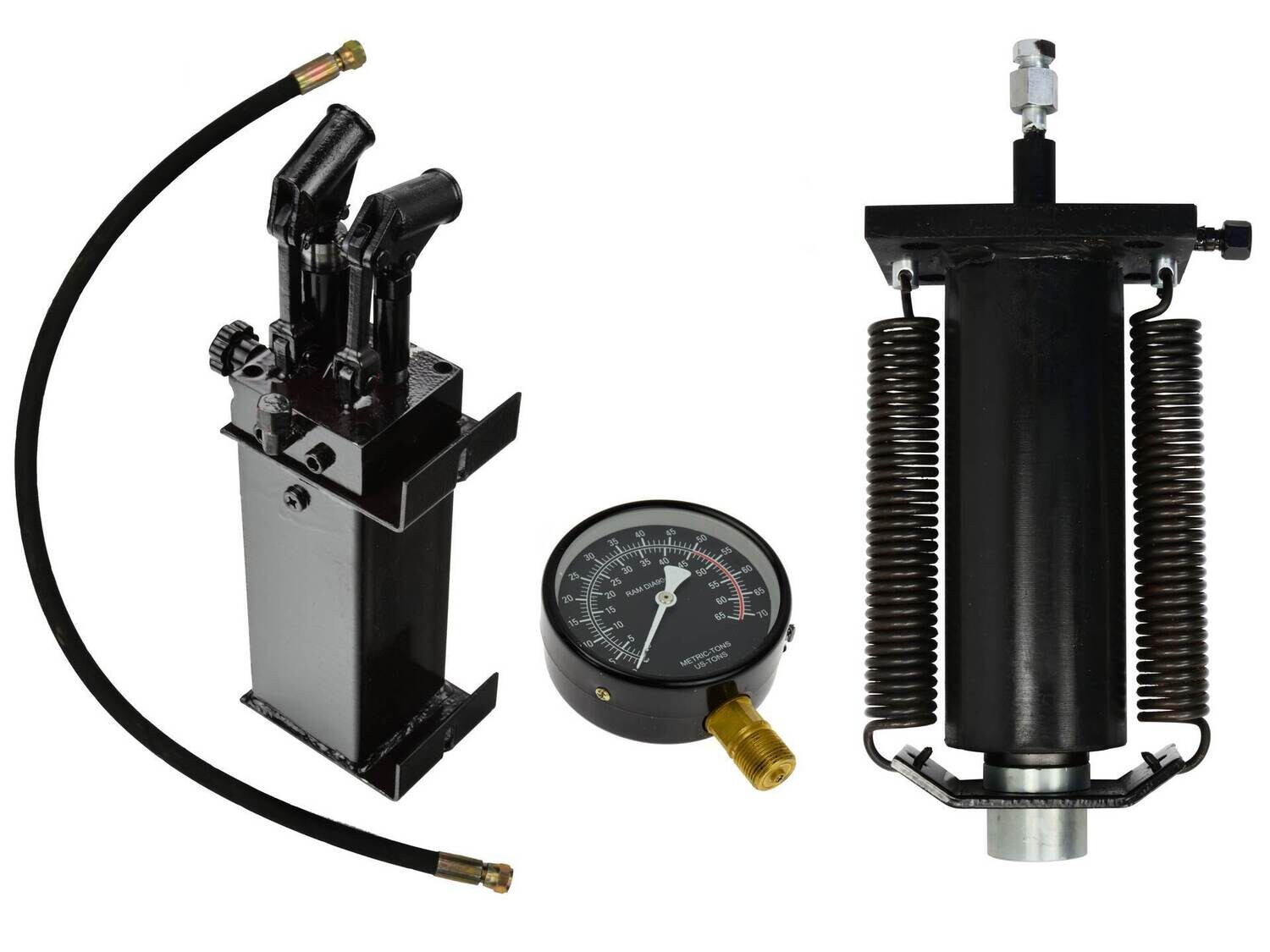 Set für die Presse 50T Schnellpumpe Aktuator Manometer