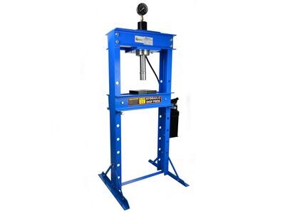 30 Tonnen Ladenpresse mit 2-Gang-Handpumpe mit Manometer