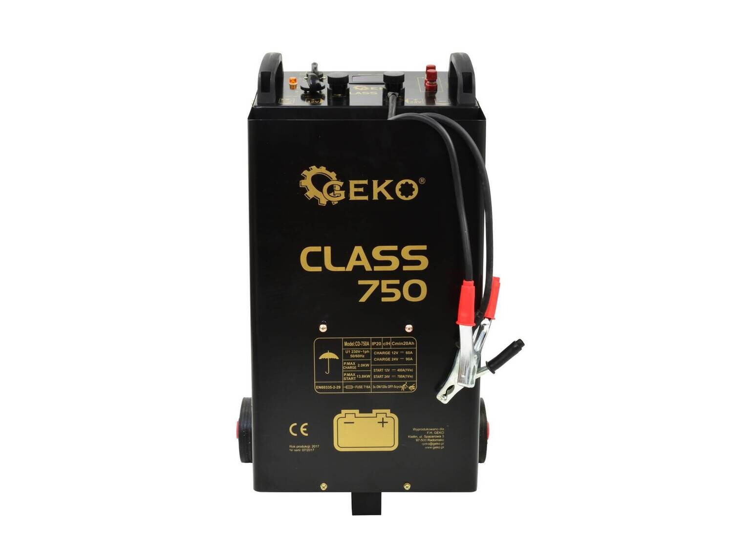 Starter Batterieladegerät 750 LCD Starter-Gleichrichter