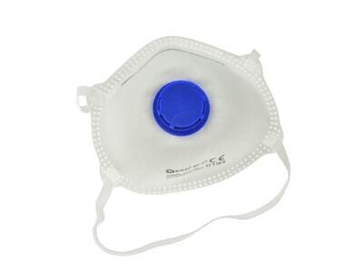 Staubmaske mit Ventil FFP1