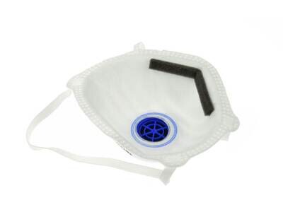 Staubmaske mit Ventil FFP1