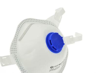 Staubmaske mit Ventil FFP3