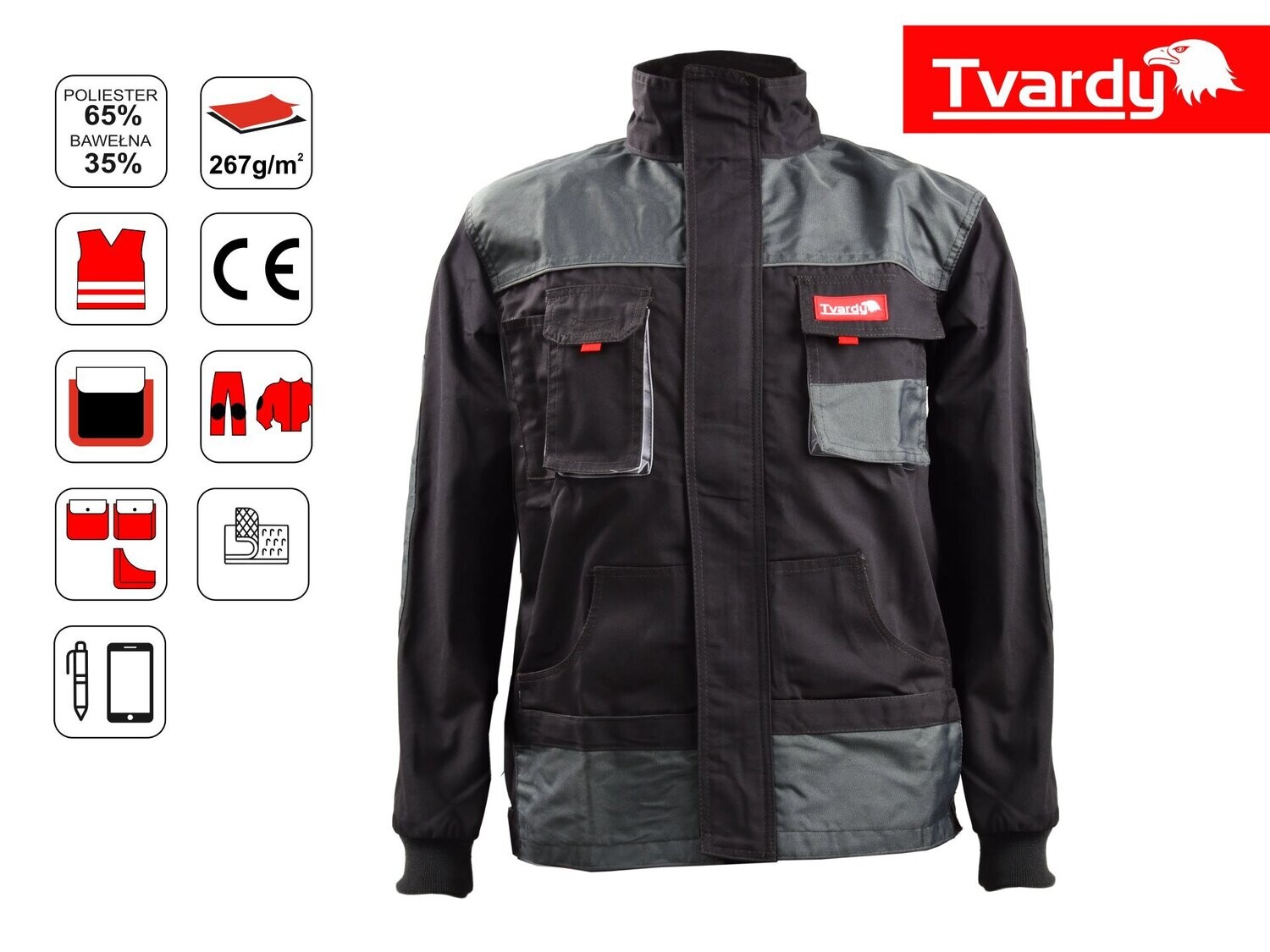 Arbeits-Sweatshirt TVARDY Gr. L
