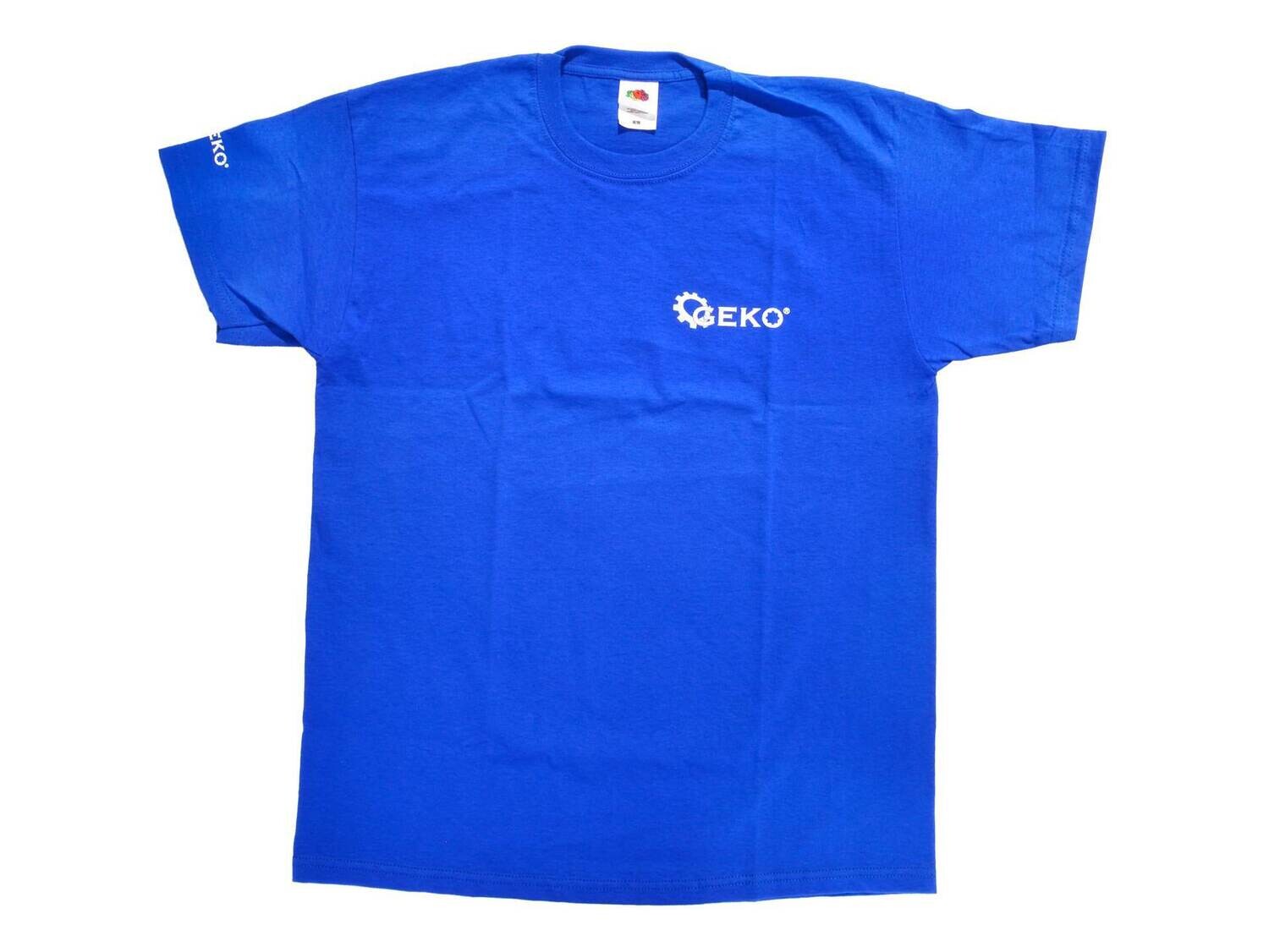 Blaues Geko L T-Shirt