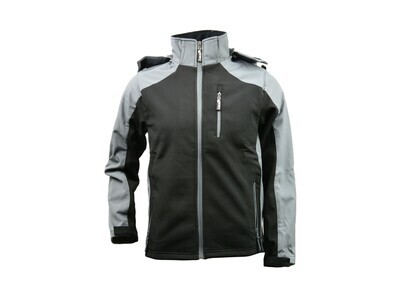 Kapuzen-Softshelljacke 300g / m2 Grösse M