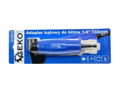 Winkeladapter für 1/4" Bits 155mm