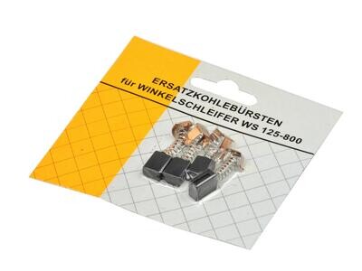 Kohlebürsten / geschliffene Bürsten 125 Blister - 4 Stück / 5x8x10