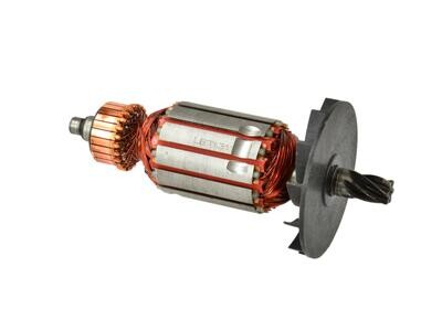 &amp; 6 Zähne Hammerrotor / schwarzer Lüfter /
