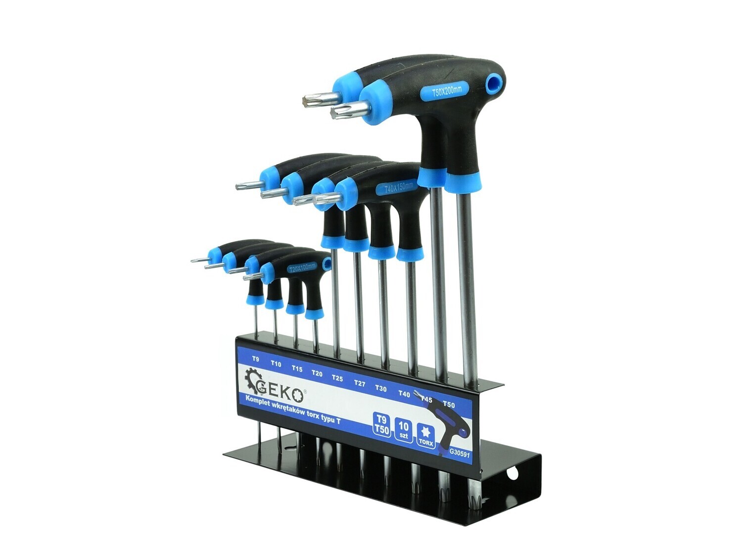 Satz Torx-Schraubendreher Typ T T9-T50 10-tlg.