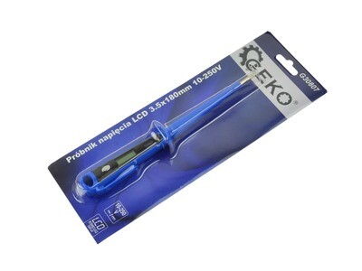 LCD-Spannungsprüfer 3,5x180mm 10-250V