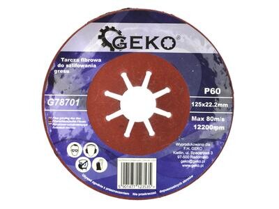 10 Stk. Fiberscheibe zum Schleifen von Steinzeug 125mm P60