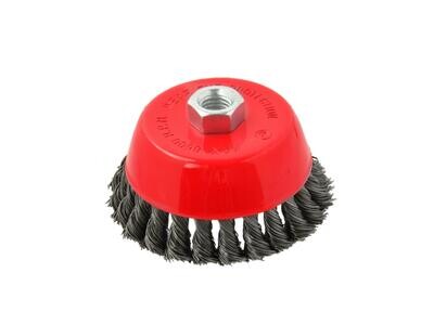 Front geflochtene Drahtbürste 100mm / 4&quot; M14