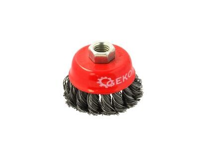 Geflochtene Frontbürste 65mm M14