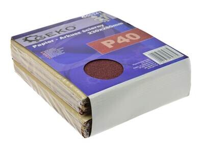 100 Stk. Schleifpapier 230x280mm P40