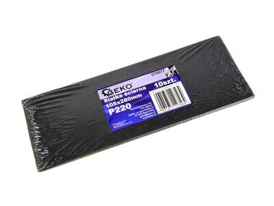 10 Stk. Schleifgewebe 105x280mm P220