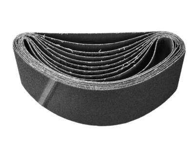 10 Stk. &amp; Endlosriemen 75x533mm P100 "SILICON CARBIDE"